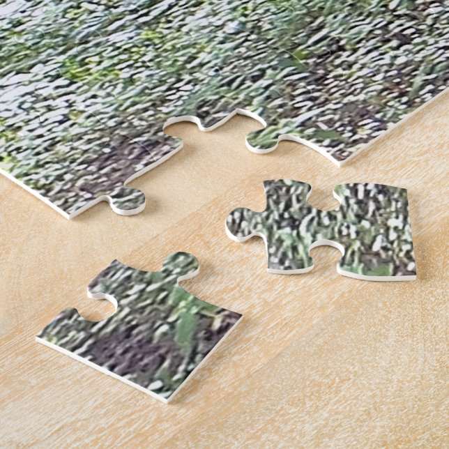 Silêncio da Quebra-cabeça de Forest Jigsee (Lateral)