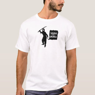 Silencioso mas mortal Fart a camiseta de Ninja