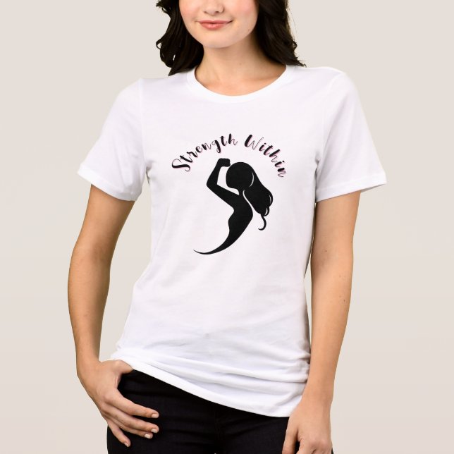 Silhouette de mulheres com potência (Frente)