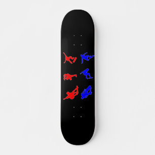 Silhouettes de skate