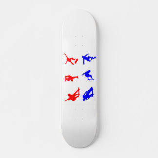 Silhouettes de skate
