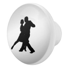 Silhueta de Dançarinos de Tango 2 Prata