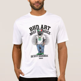 Silhueta de Design BHD ART de camisa minimalista