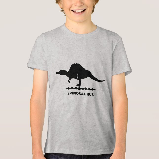 Silhueta de Dinosaurio Spinosaurus (Frente)