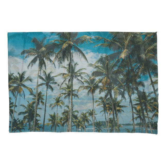 Silhueta de Oceano de Palma Retroativa (Frente)