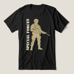 Silhueta de Operador Elite Veterano das Forças Esp
