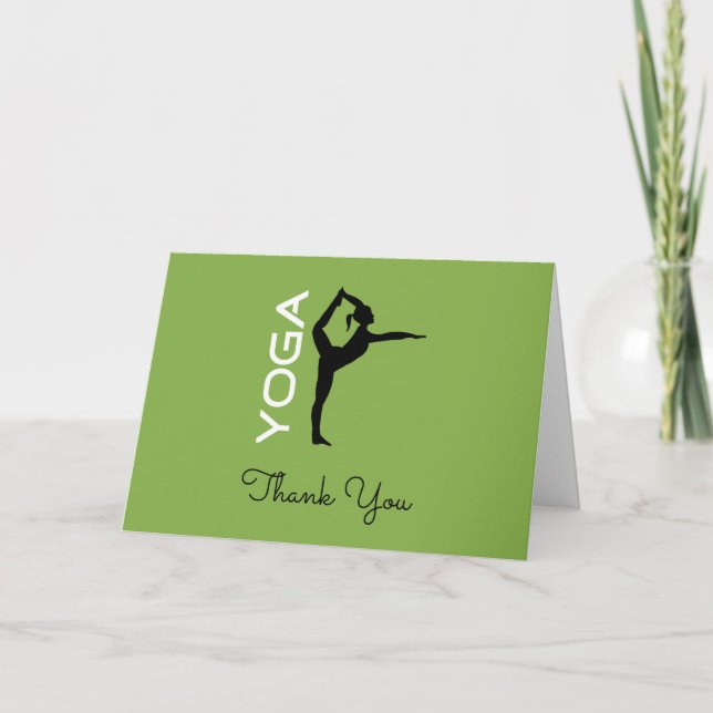 Silhueta de Pose de Yoga para Agradecimento ao Pro (Frente)