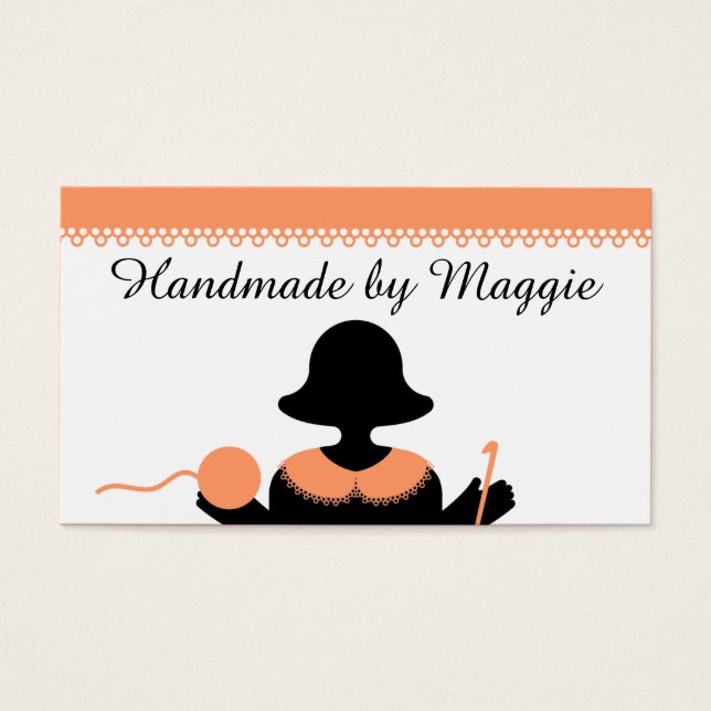 Silhueta de tatuagem com gancho de crochê personal (Frente)