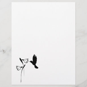 Silhueta do colibri
