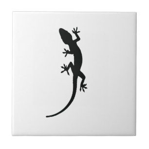 Silhueta do lagarto