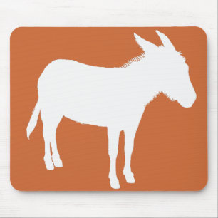 Silhueta Mousepad do asno