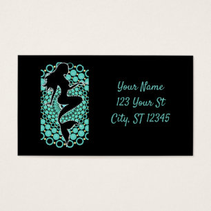 Silhueta Sereia em Bolhas Thunder_Cove