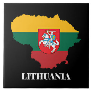 Silhuette e pavilhão da Lituânia