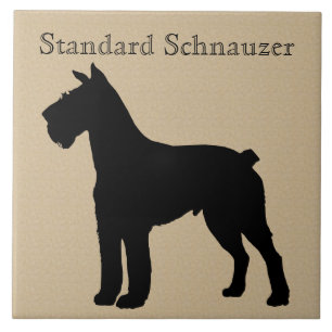 Silhuette Standard Schnauzer