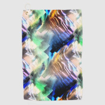 Silky floating color in soft abstrato mosaico