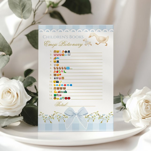 Silly Goose Childrens Books Emoji Pictionary Game (Criador carregado)