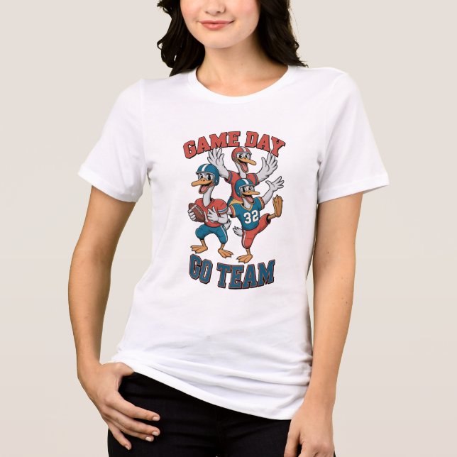  Silly Goose Football Game Day Tee (Frente)