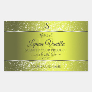 Silver Amarelo com Etiquetas de Produto para Inici