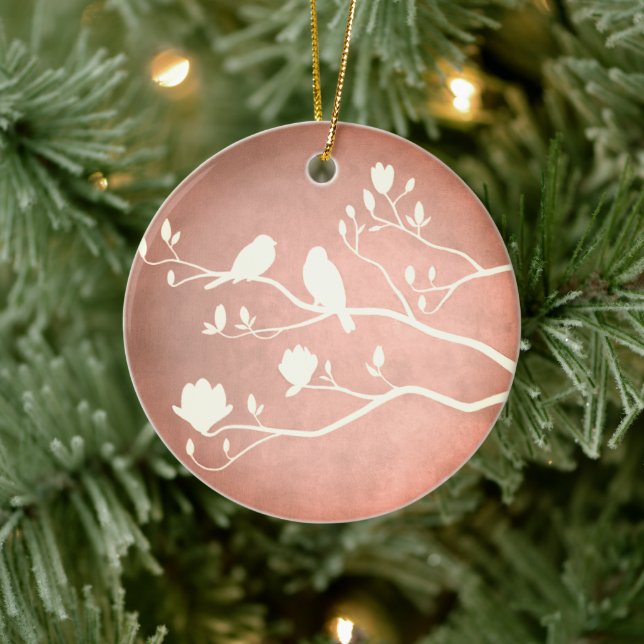 Silver Candelabra (cobre) - Ornamento cerâmico (Árvore)