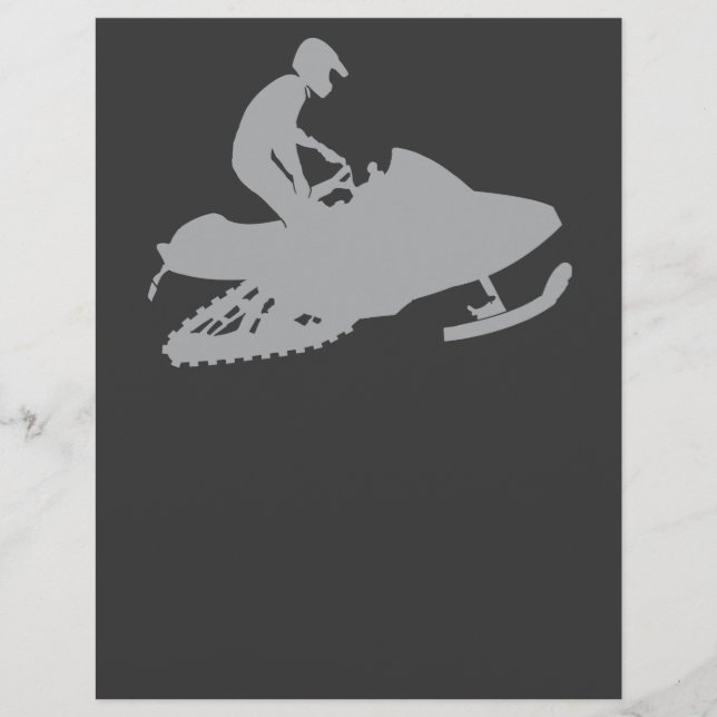 Silver Cinza Snowmobiler (Frente)