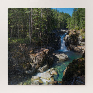 Silver Falls, Mt. Rainier quebra-cabeça