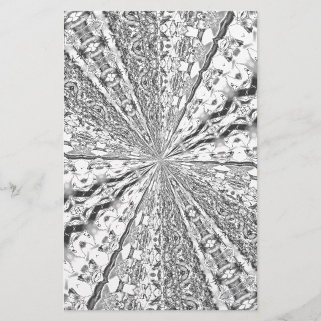 Silver Foil Swirl (Frente)