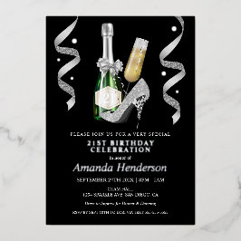 Silver Heels e Champanhe Aniversário das Mulheres