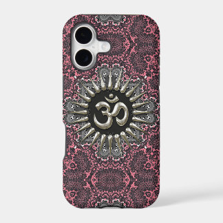 Silver Om Vintage - Damasco Rosa iPhone 5