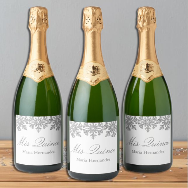 Silver Snowflake Winter Quinceanera (Criador carregado)