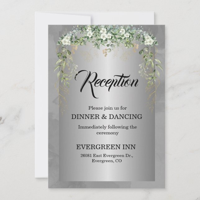 Silver Soirée: Um Convite Para O Caso Azul (Frente)