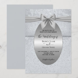 Silver Vintage com Convite para Casamento de Arcos