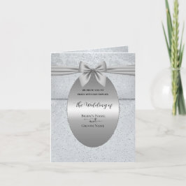 Silver Vintage com Convite para Casamento de Arcos