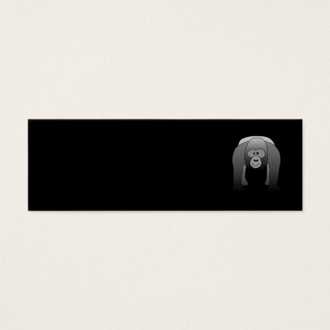 Silverback Gorilla Cartoon (Frente)