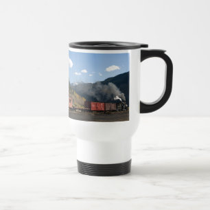 Silverton, caneca de viagem do trem de Colorado