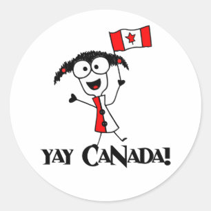 Sim, Canadá! Adesivos