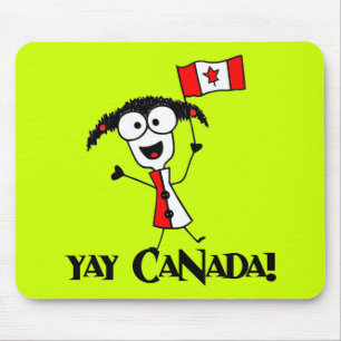 Sim, Canadá! Mousepad