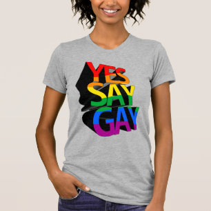Sim Diga Camiseta Gay