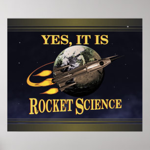 Sim, é Poster da Rocket Science
