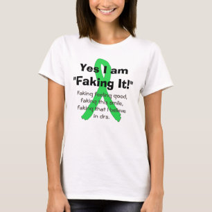 Sim, estou fingindo! Camisa de Sensibilização da D