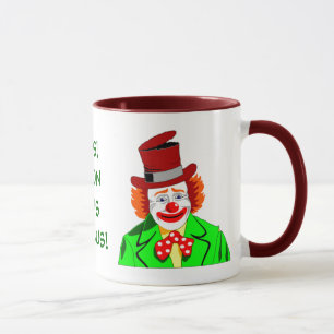 SIM! EU FUNCIONO ESTE CIRCO! Caneca cerâmica
