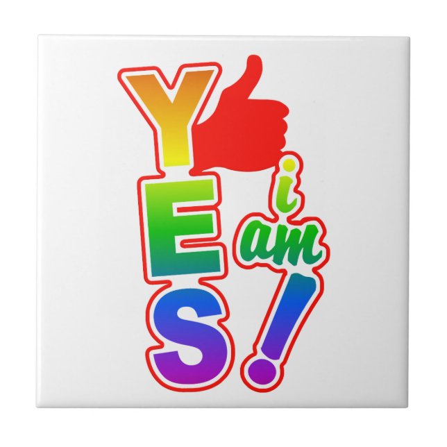 SIM, EU SOU azulejo (Frente)