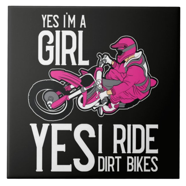 Sim, eu sou uma garota, sim, eu ando de moto de te (Frente)