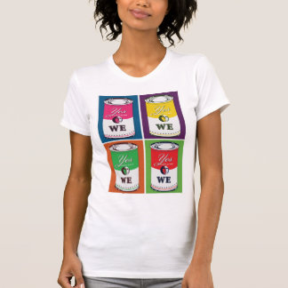 "Sim nós" PODEMOS camisetas femininas