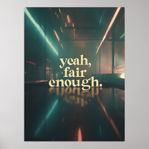 Sim, Poster Suficiente - Arte Mínima de Citação Mo