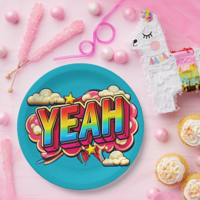 Sim, pratos de papel! (Festa)