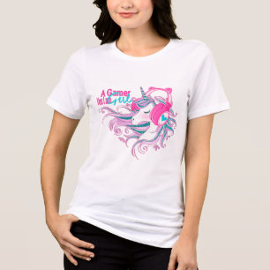 Sim, sou uma garota de jogos Camisa Magic Unicor
