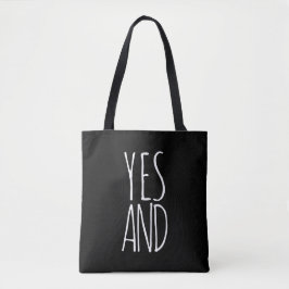 Sim & | Tote Bag | Preto