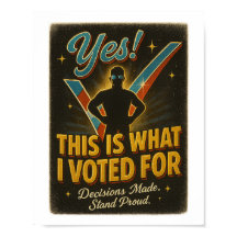 SIM! Votei a favor - Digital ou Poster