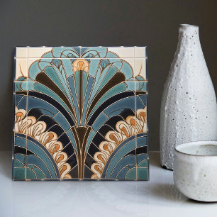 Simbolismo da Pena de Pavão Arte Deco Belle Epoque