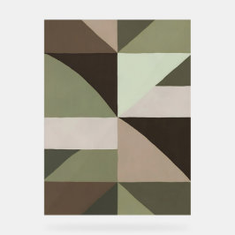 Símbolo acrílico Geometria orgânica